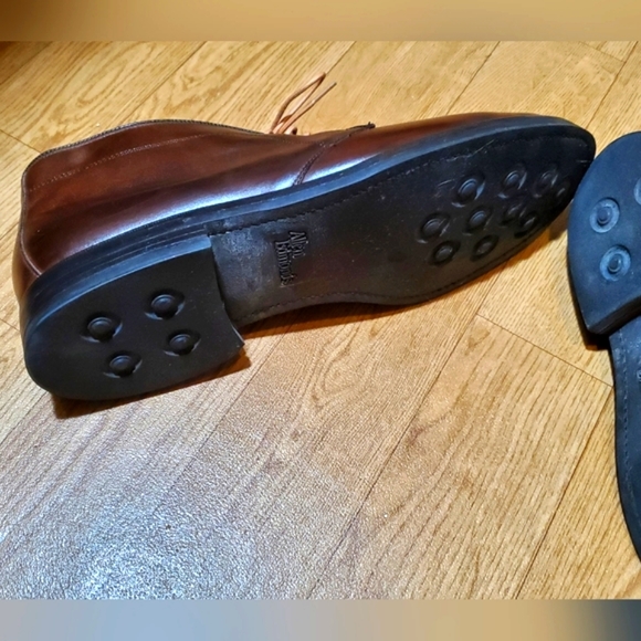 ALLEN EDMONDS 🇺🇸 USA Boots Malvern Chukka Brown Leather Goodyear Welt Sz 11.5 - Picture 8 of 11